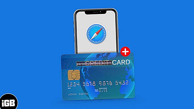 Krediitkaartide lisamine iPhone'i, iPadi ja Maci Safari automaatsesse täitmisse