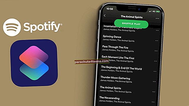 Parimad Siri otseteed Spotify jaoks iPhone'is ja iPadis