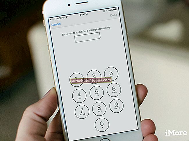 Kaip pakeisti „iPhone“ SIM PIN kodą