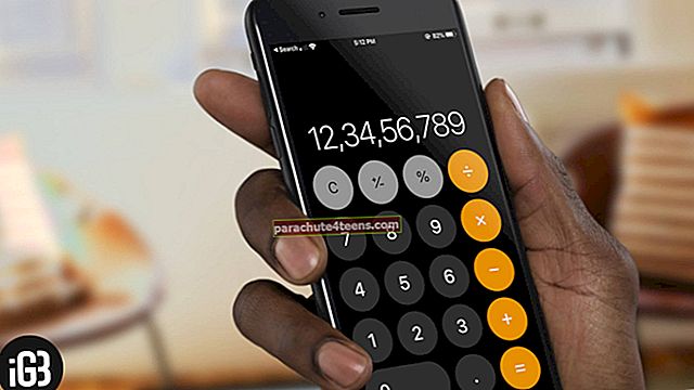 5 näpunäidet iPhone'i kalkulaatori rakenduse jaoks