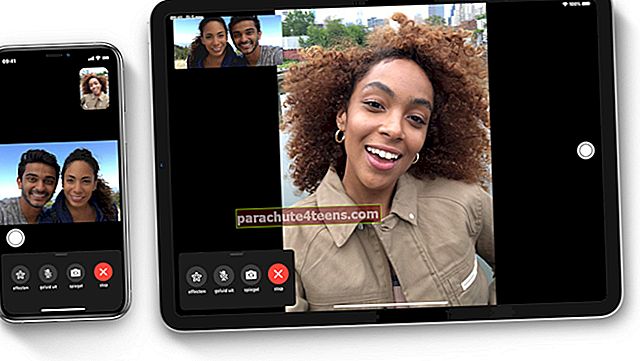 Kuidas grupeerida FaceTime'i iPhone'is ja iPadis