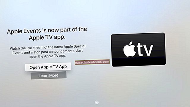 WWDC lietotne: tiešraides WWDC 2020 notikums Apple TV un iOS ierīcē