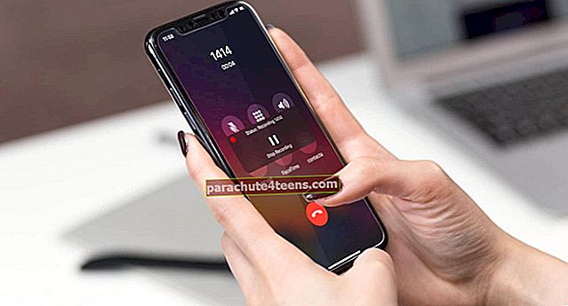 Kõnesalvesti - iPhone'i rakenduse salvestamine ja kuulamine