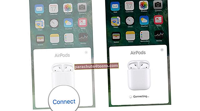 Kaip prijungti „AirPod“ prie „iPhone“, „Mac“, „Apple Watch“ ir kt
