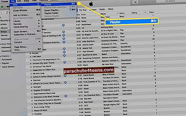 Kuidas lisada Apple Music Songs Maci ja arvuti iTunes'i teeki