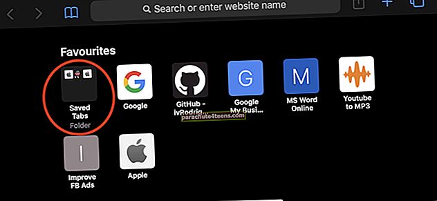 Kuinka lisätä kaikki avoimet Safari-välilehdet kirjanmerkkeihin kerralla iPhonessa ja iPadissa