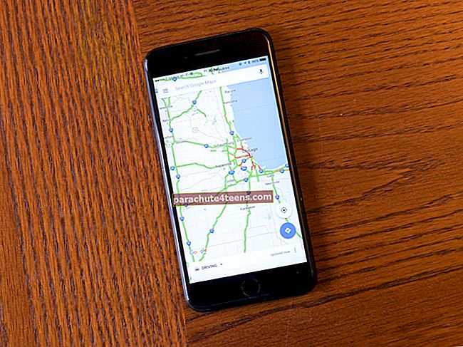 Google Mapsi otsinguajaloo kustutamine iPhone'is