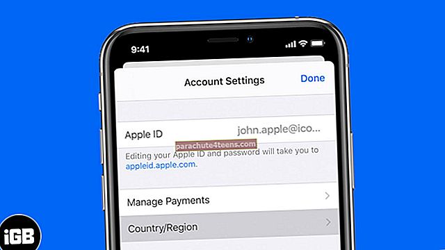 Kuidas muuta Apple Store'i riiki või piirkonda iPhone'is, iPadis ja Macis