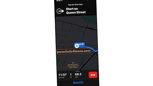 Kuidas kasutada Sirit iPhone'is Google Mapsiga