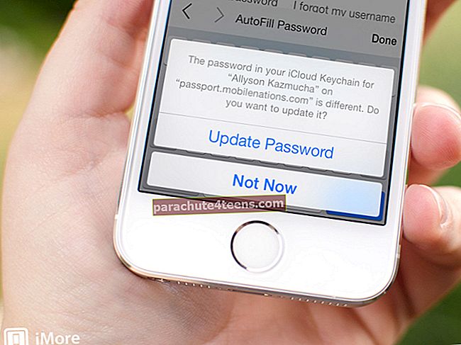 Kaip leisti „Safari“ išsaugoti „iPhone“ svetainių slaptažodžius