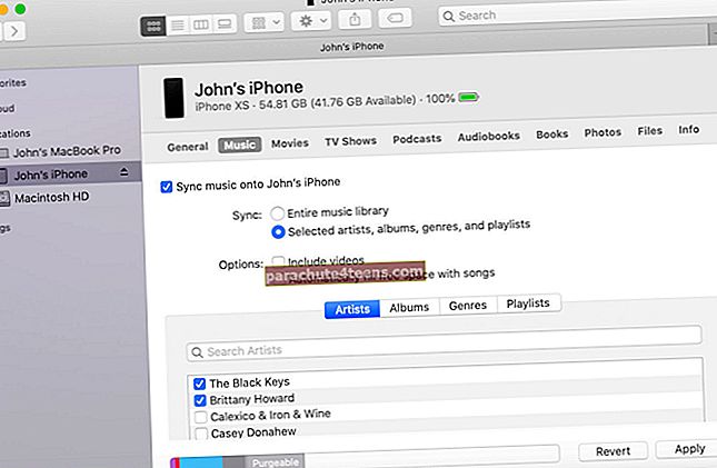 Cách đồng bộ hóa danh sách phát với iPhone / iPad / iPod của bạn
